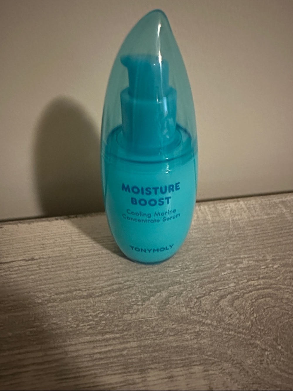 NWOT TONYMOLY Moisture Boost Cooling Marine Concentrate Serum - Turquoise